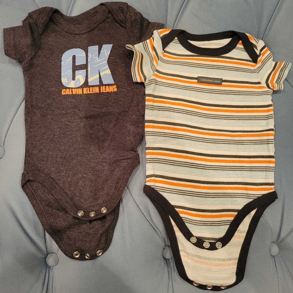 Calvin Klein baby bodysuits
